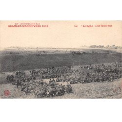 En Bourbonnais - Grandes Manoeuvres 1909 - Avant l'assaut final - très bon état