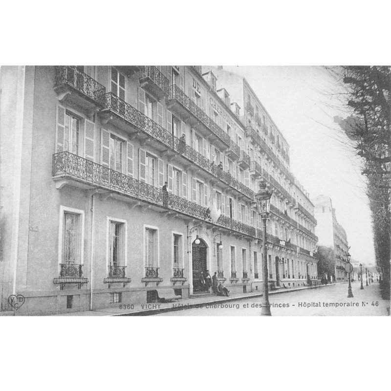 VICHY - Hôtel de Cherbourg et des Princes - Hôpital temporaire n°46 - très bon état