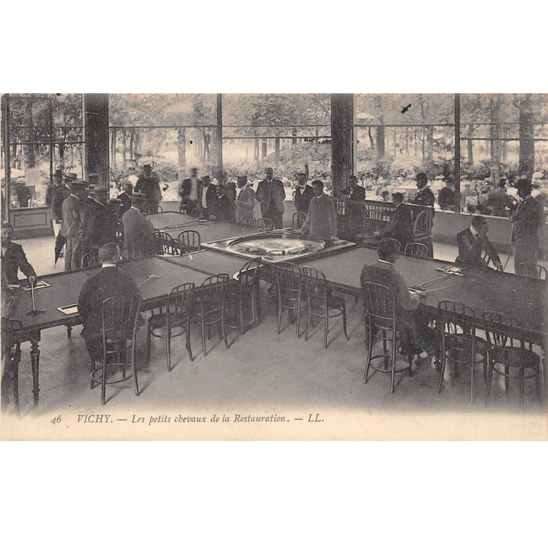 VICHY - Les petits chevaux de la Restauration - très bon état