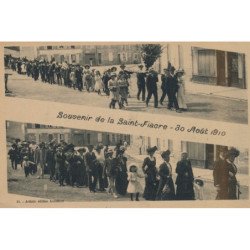 AMBOISE : Souvenir de la Saint-Fiacre, 30 Août 1910 - très bon état