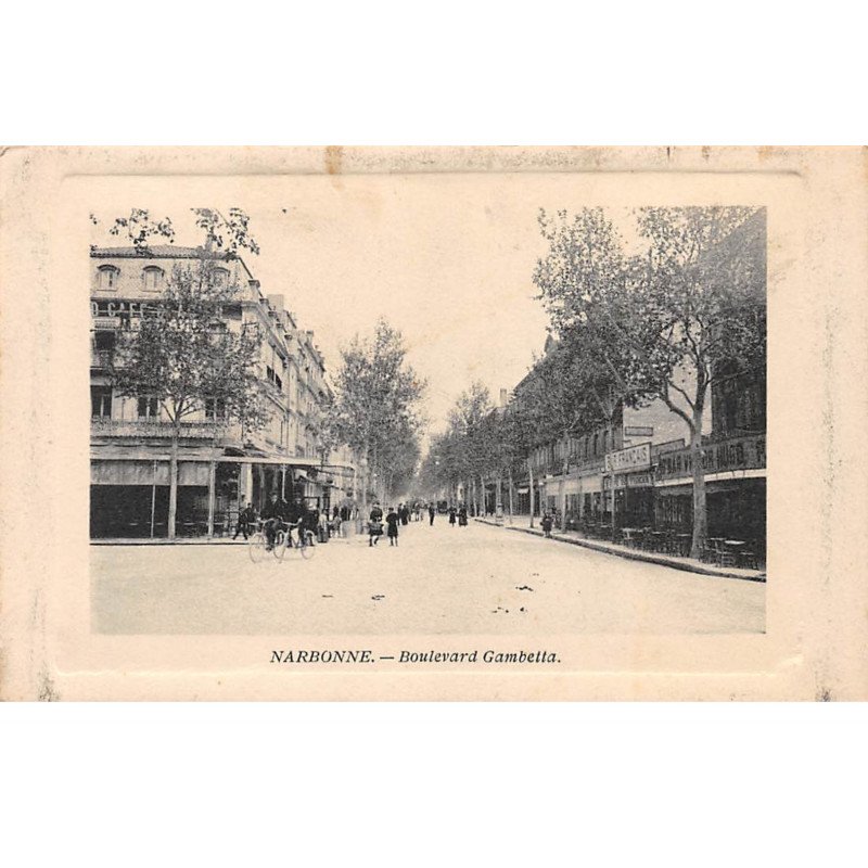 NARBONNE - Boulevard Gambetta - très bon état