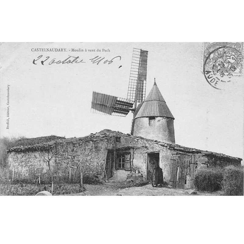 CASTELNAUDARY - Moulin à vent du Pech - très bon état