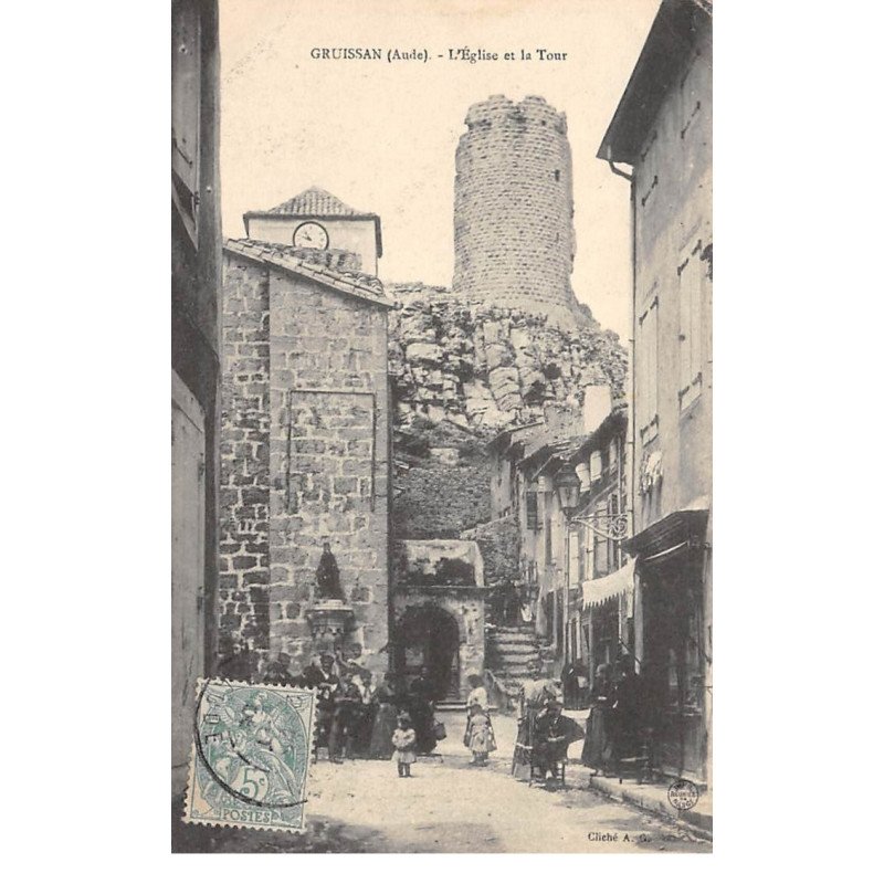 GRUISSAN - L'Eglise et la Tour - très bon état