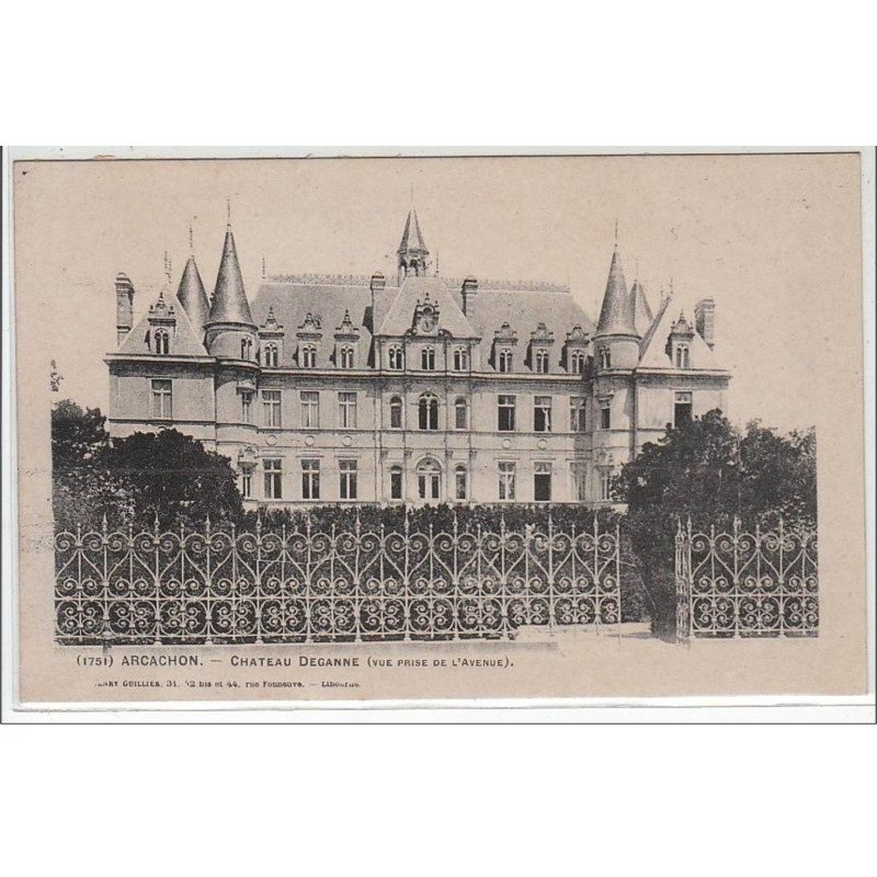ARCACHON : château Deganne - très bon état