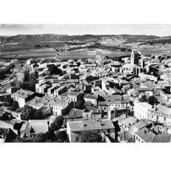 En Avion au dessus de - LEZIGNAN CORBIERES - Vue générale - très bon état