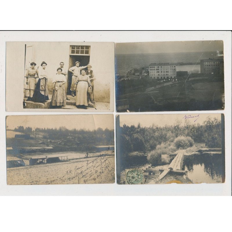 MARSEILLE et environs - 6 CPA - paysages et personnes en extérieur - très bon état