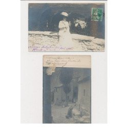 MARSEILLE et environs - 6 CPA - paysages et personnes en extérieur - très bon état