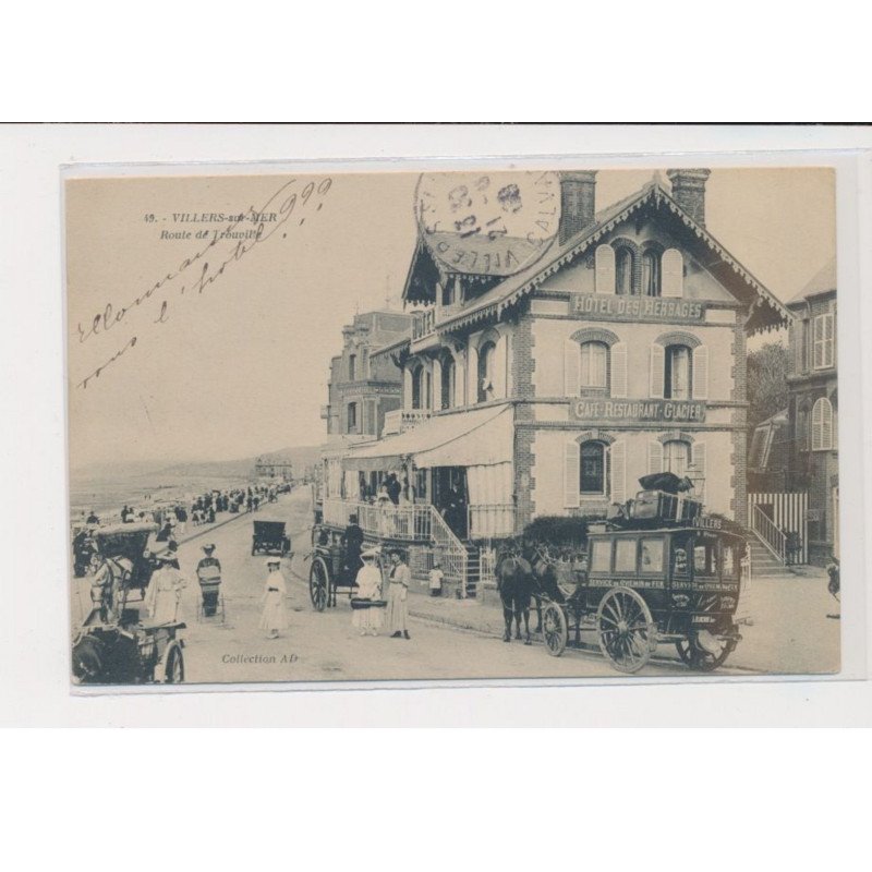 VILLERS SUR MER - Route de Trouville - très bon état