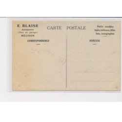 MEDIZON - E. BLAISE - Antiquaire - Petits meubles, tapis, tableaux, bibelots, autographes - très bon état