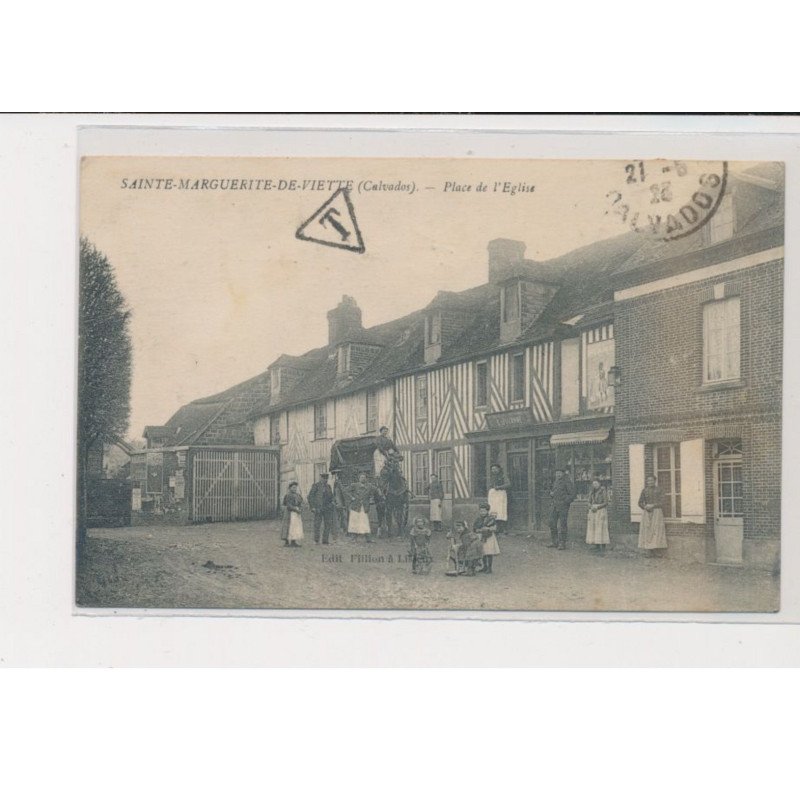 SAINTE MARGUERITE DE VIETTE - Place de l'église - très bon état