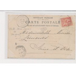 SAINT MAMET LA SALVETAT - Carte photo - femme et enfant à la fenêtre - très bon état