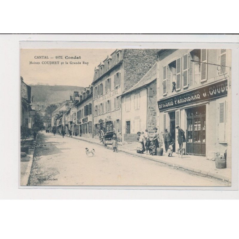 CONDAT - Maison Coudert et la Grande rue - très bon état