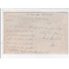 PARIS 16ème : carte photo de la poissonnerie et boucherie au 6 rue des Bauches (GIRARDON) - très bon état