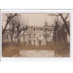 PARIS 16ème : carte photo de maisons avenue du square du Ranelagh (impasse) - état