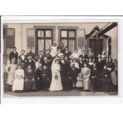 SEPOIS : carte photo d'un mariage - très bon état