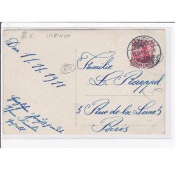 ILLKIRCH : carte photo d'un groupe (excursion ?) - très bon état