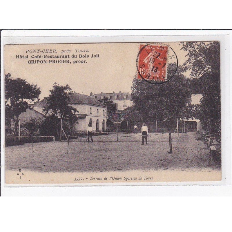 PONT CHER près TOURS : hotel café restaurant GRIPON FROGER- très bon état