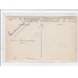 SAINT CHRISTOPHE : carte photo de la manufacture de boutons de nacre (boutonnerie)- très bon état