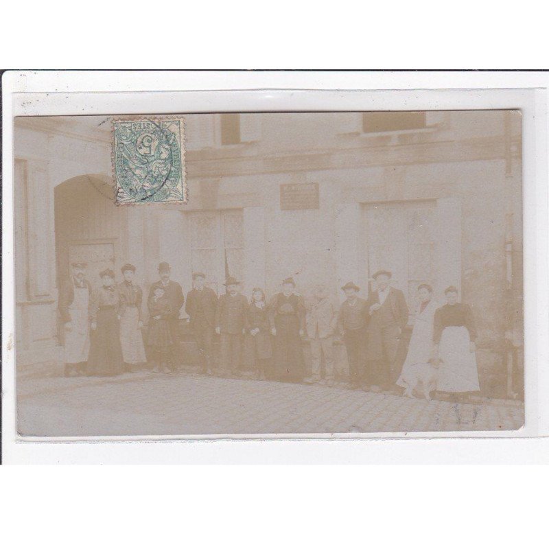 A LOCALISER : carte photo (cachet de départ de la Vienne) - très bon état