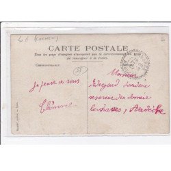 A LOCALISER : carte photo (cachet de départ de la Vienne) - très bon état
