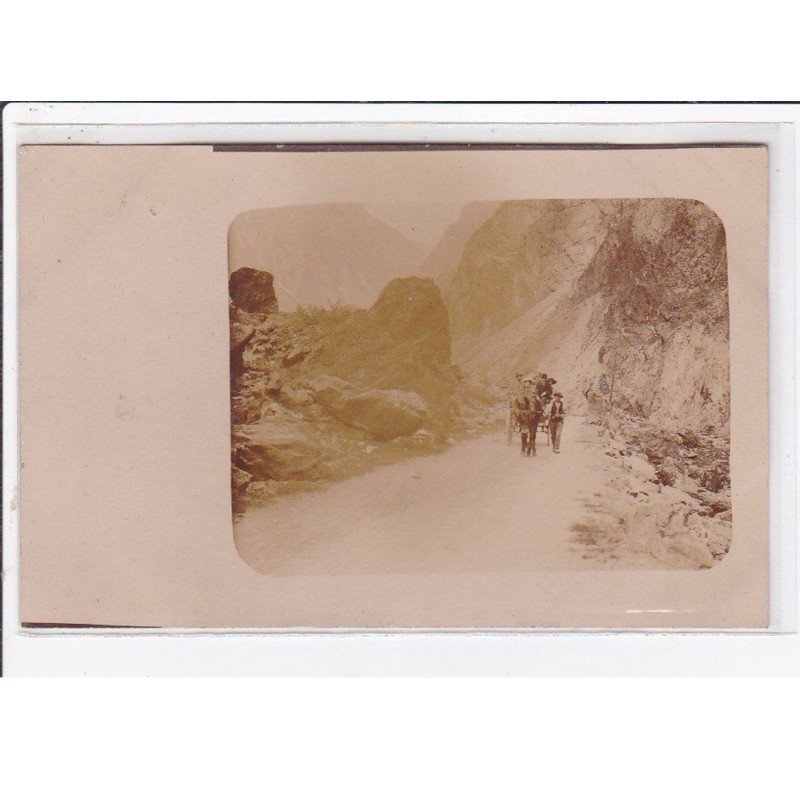 Route de Saint Christophe en Oisans : carte photo - très bon état