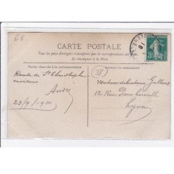 Route de Saint Christophe en Oisans : carte photo - très bon état