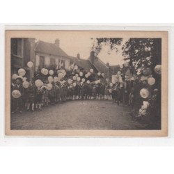 LES MOLIERES : fête de la coopérative scolaire - le rassemblement - état (voir le dos)