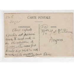 JUVISY : carte photo du personnel de la blanchisserie - très bon état