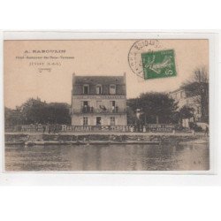 JUVISY : Hotel restaurant des Deux Terrasses (maison Raboulin) - très bon état