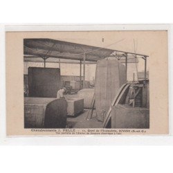 JUVISY : chaudronnerie PELLE - vue partielle de l'industrie de soudure electrique à l'arc - très bon état