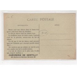 JUVISY : les amis des chèvres - élevage caprin de Juvisy (dos publicitaire) - très bon état