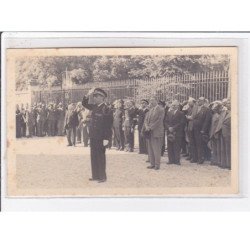 COGNAC : carte photo de militaires (WW2 - guerre 1939-1945 - Croix de Lorraine) - très bon état