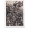 CAEN : carte photo de la fête de la musique - état (tache au dos)