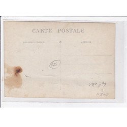 CAEN : carte photo de la fête de la musique - état (tache au dos)