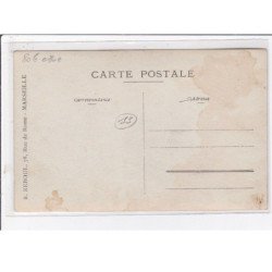 MARSEILLE : carte photo (photo REBOUL) (savon?)- bon état (traces au dos)