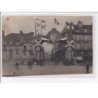 CAEN : carte photo de la fête de la musique - bon état (coupée de travers)