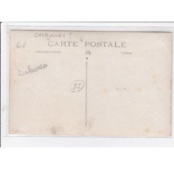 SALERNES ? : carte photo d'ouvriers - très bon état