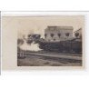TOURS : lot de 5 cartes photos - chemin de fer - locomotive - train - très bon état