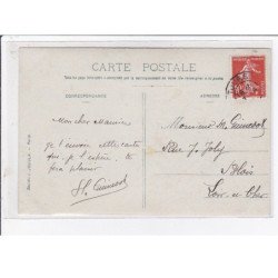 TOURS : lot de 5 cartes photos - chemin de fer - locomotive - train - très bon état