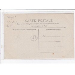 TOURS : lot de 5 cartes photos - chemin de fer - locomotive - train - très bon état