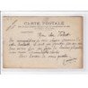 EAUX BONNES : carte photo du concours de skis en 1909 - très bon état