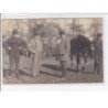 NICE : lot de 2 cartes photo (courses hippiques) - très bon état
