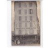 SAINT DENIS : carte photo du grand hotel du chemin de fer - COSTES (rue du Chemin de fer) - très bon état