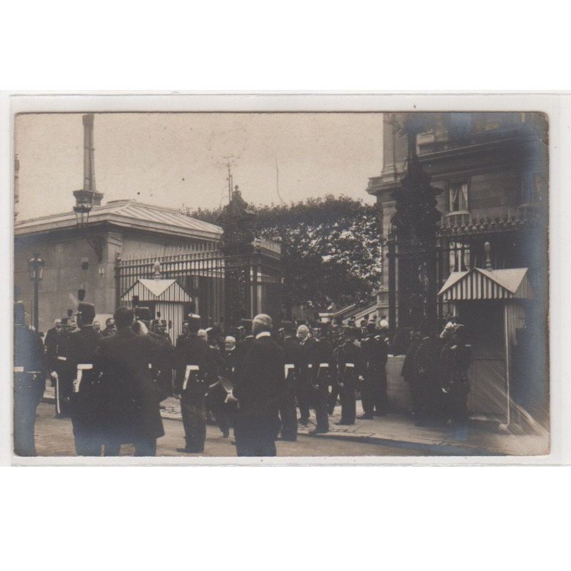 LE MANS : carte photo du président LOUBET - état