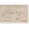 A LOCALISER : carte photo d'une revue militaire (magasin de meubles Picault Rifflin) - très bon état