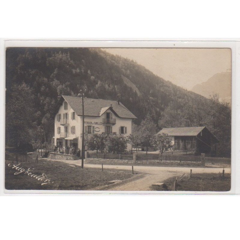 CHAMONIX : carte photo d'un hotel - très bon état