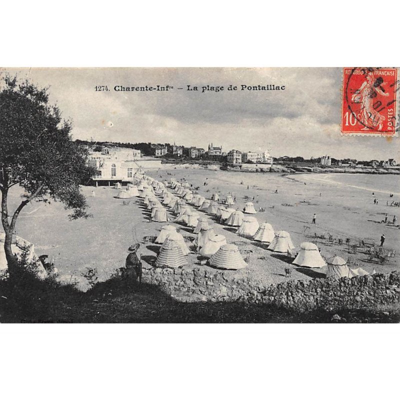La Plage de PONTAILLAC - très bon état