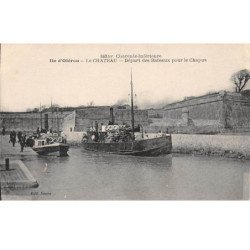 ILE D'OLERON - Le Chateau - Départ des Bateaux pour le Chapus - très bon état