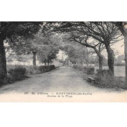 ILE D'OLERON - SAINT DENIS LES BAINS - Avenue de la Plage - très bon état