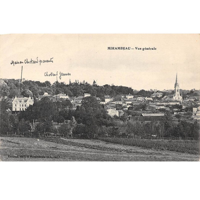 MIRAMBEAU - Vue générale - très bon état MIRAMBEAU - Vue générale - très bon état